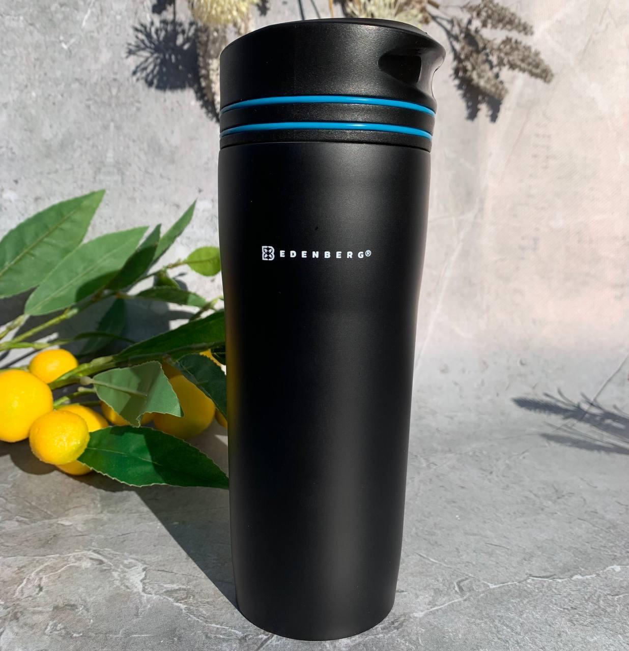 Термокухоль вакуумний 380 мл Edenberg EB-643 380 мл Синій - фото 1 Термокухоль вакуумний 380 мл Edenberg EB-643 380 мл Синій - фото 1