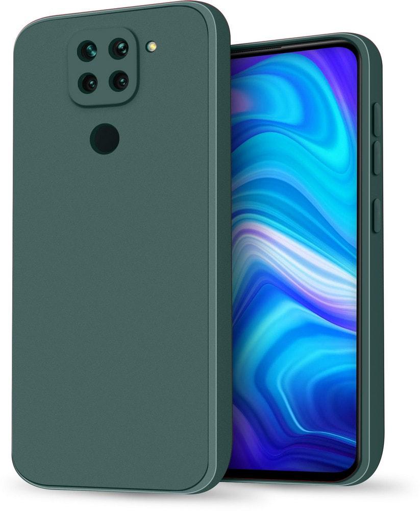 Силиконовый чехол HardCorner Xiaomi Redmi Note 9 (с микрофиброй) Green (35424-08) - фото 1