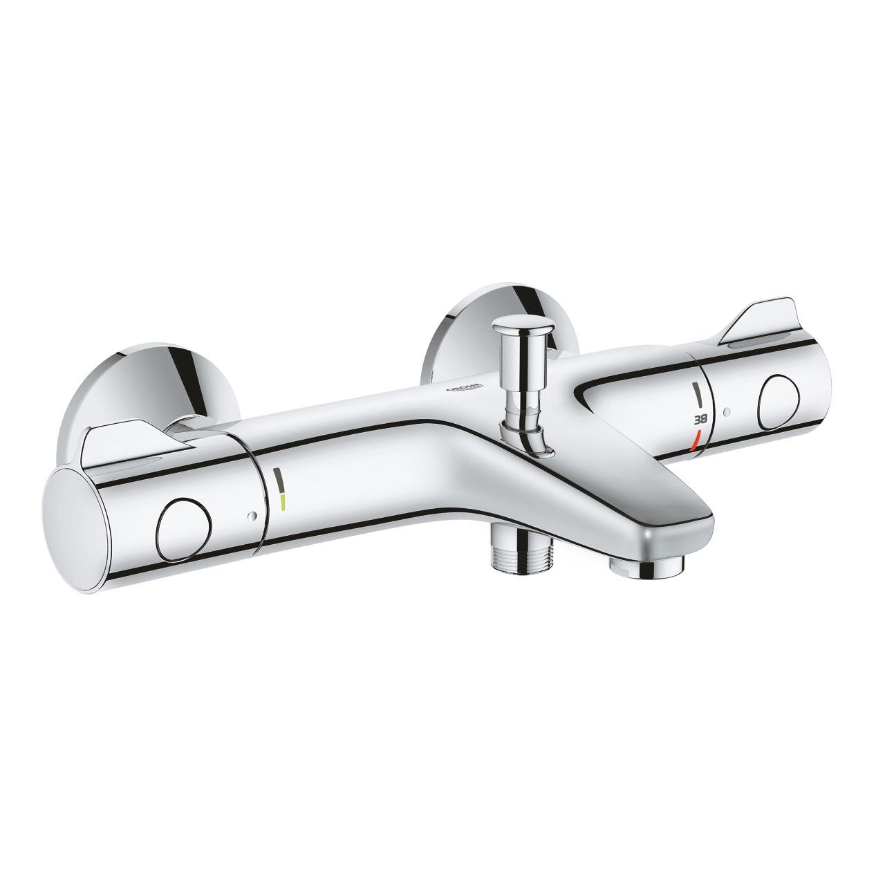 Змішувач для ванної Grohe Grohtherm 800 34567000 CV030552 з термостатом Хром (159027)