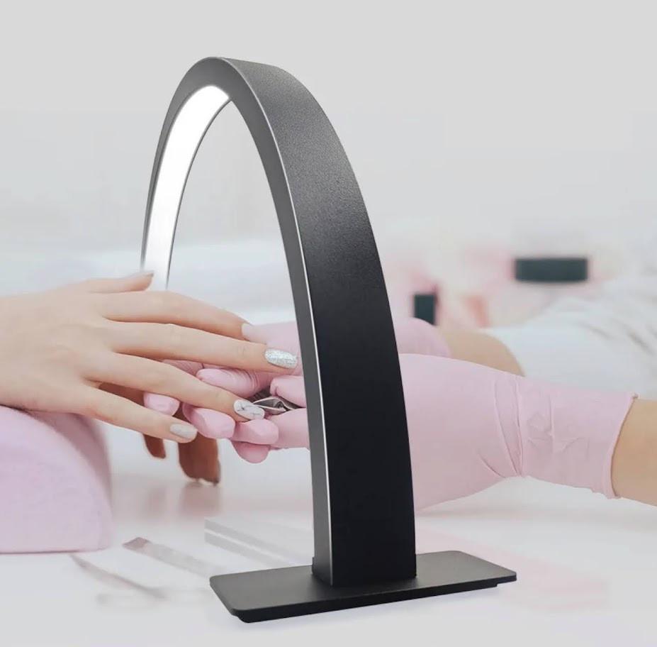 Лампа-півмісяць настільна безтіньова LED HQ-80x 82 см на 70 Вт Чорний - фото 3 Лампа-півмісяць настільна безтіньова LED HQ-80x 82 см на 70 Вт Чорний - фото 3