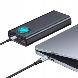 Повербанк 30000 mah 65W Baseus PowerBank із швидкою зарядкою Delivery/Quick Charge 3.0 Black (PPLG-A01) - фото 2