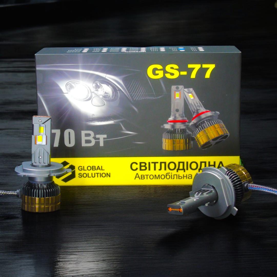 Автомобильная лампа LED GS-77 H4 70Вт 18000LM 6000K IP65 DC9-36V (2954521746) Автомобильная лампа LED GS-77 H4 70Вт 18000LM 6000K IP65 DC9-36V (2954521746)