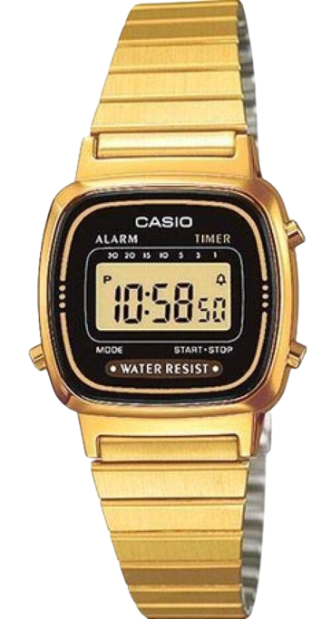 Наручний годинник жіночий Casio LA670WEGA-1EF (336585)