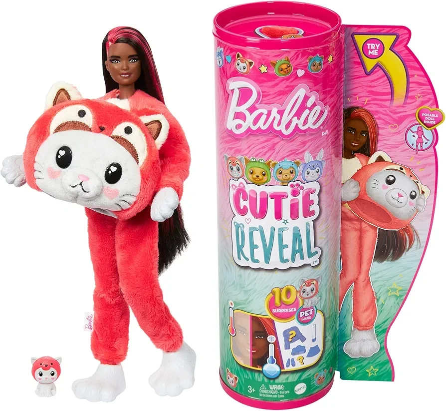Лялька Barbie Cutie Reveal Series 6 Kitten Red Panda (2438758177)