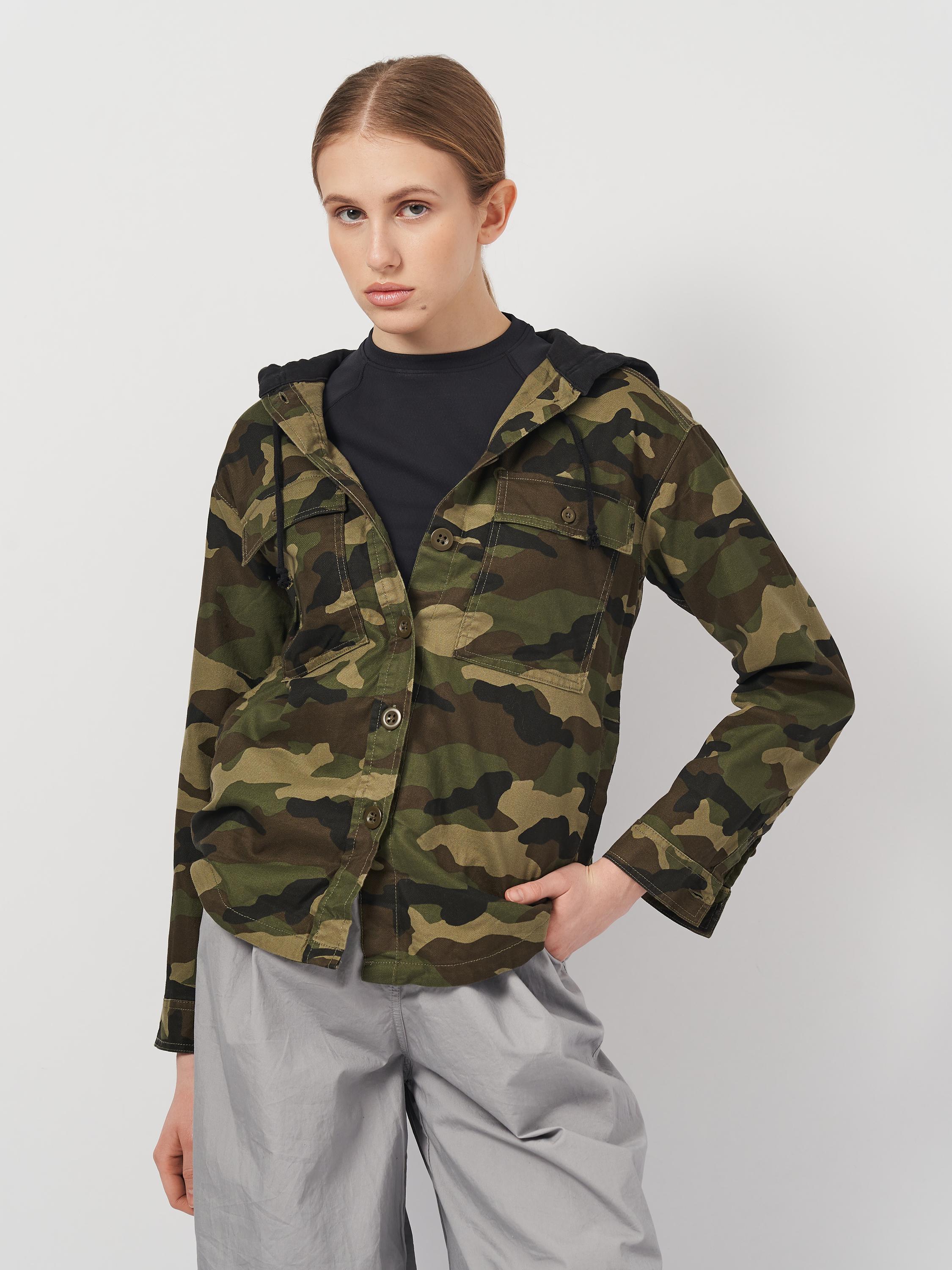 Вітровка з капюшоном XXS Хакі (8162401arl) - фото 2 Вітровка з капюшоном XXS Хакі (8162401arl) - фото 2