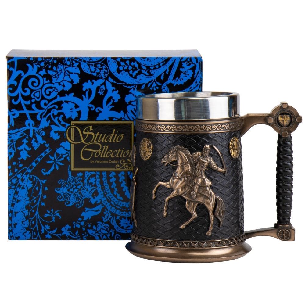 Бокал пивной VERONESE Битва викингов 600 мл 15 см - фото 7 Бокал пивной VERONESE Битва викингов 600 мл 15 см - фото 7