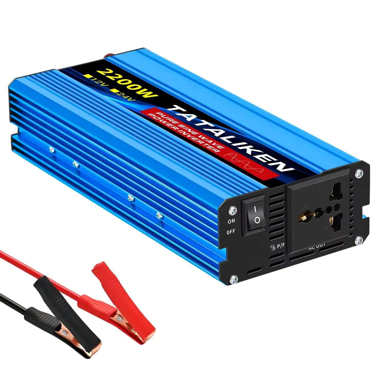 Автомобильный инвертор Tataliken чистый синус 2200W 12-220V (29833766) - фото 1 Автомобильный инвертор Tataliken чистый синус 2200W 12-220V (29833766) - фото 1
