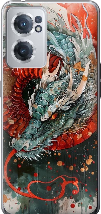 Чехол на OnePlus Nord CE 2 Стихия огня (6101u-2589-42517)