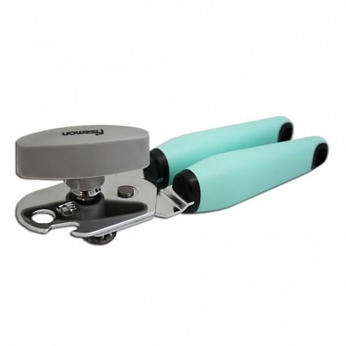 Ключ консервный Fissman 19x5x4 см из нержавеющей стали Голубой (8489.2)