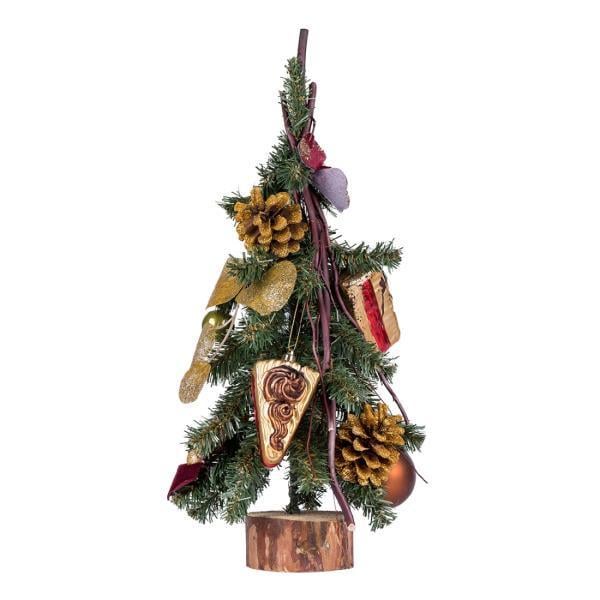 Елка Novogod’Ko с украшениями Тирамису 0,45 м (904543)