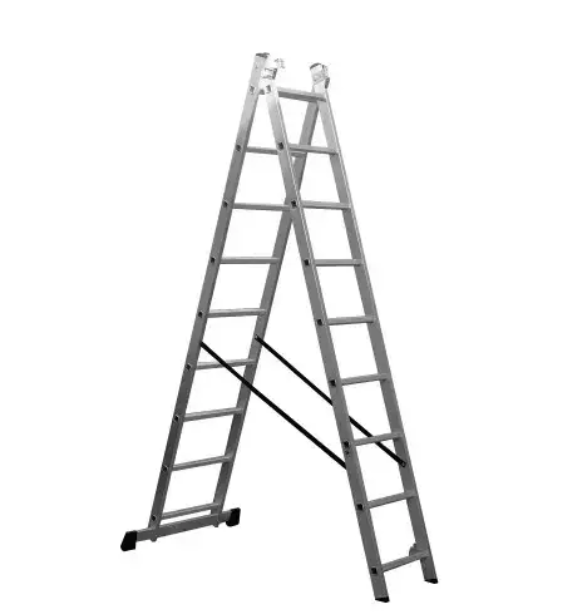 Лестница алюминиевая Procraft PLA3.592 3х9 ступеней 592 см 150 кг (31802819)