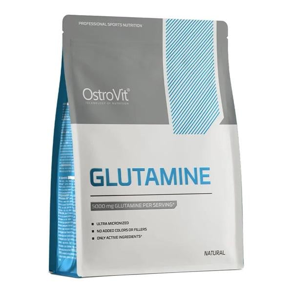 Глютамін для спорту OstroVit Glutamine 500 г 100 порцій Pure