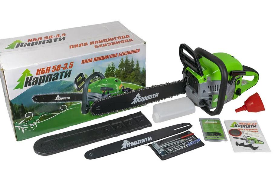 Бензопила Карпаты КБП 58-3,5