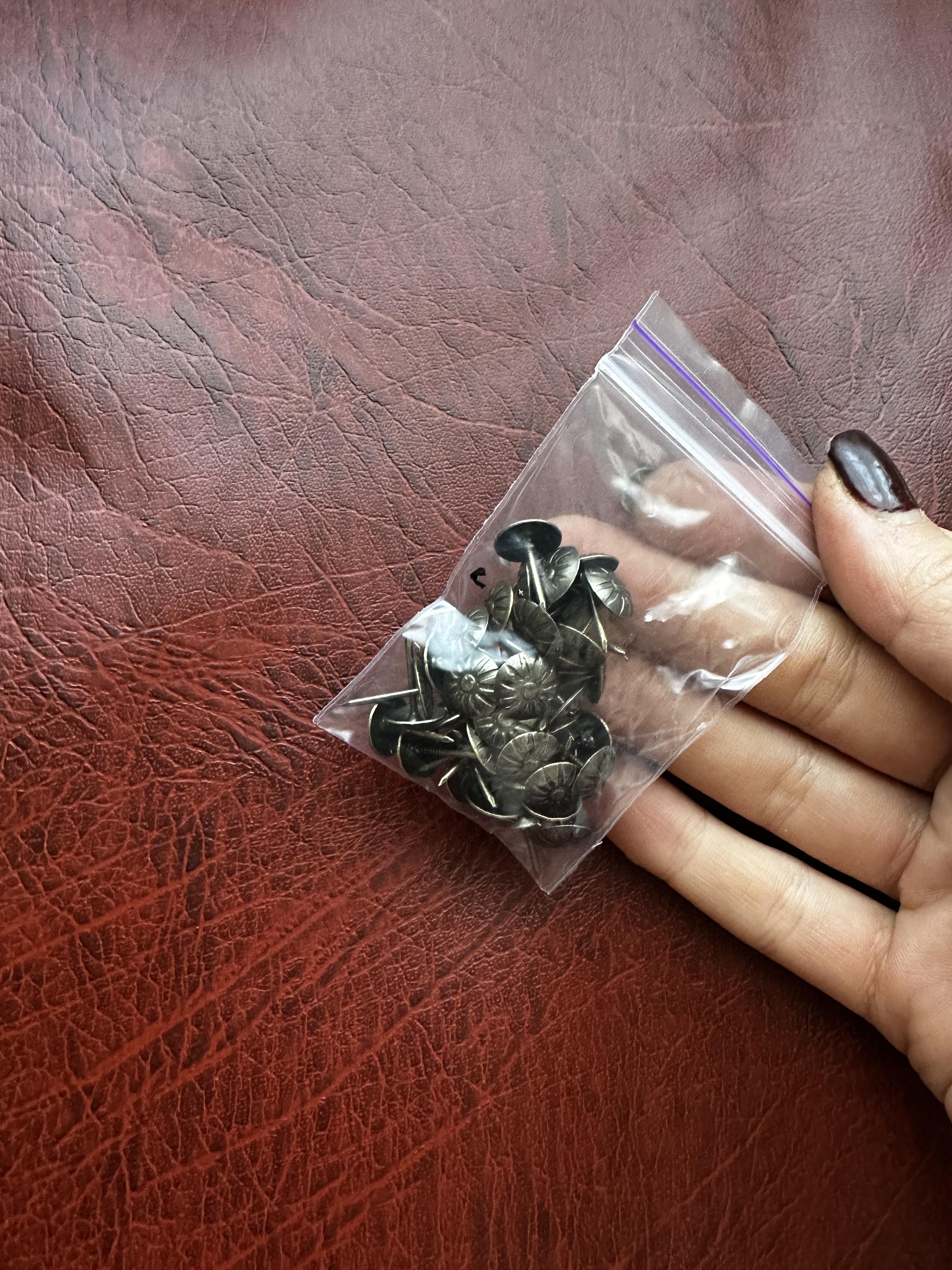 Комплект дверної оббивки гладка Елеганс 200х100 см Вишневий - фото 3