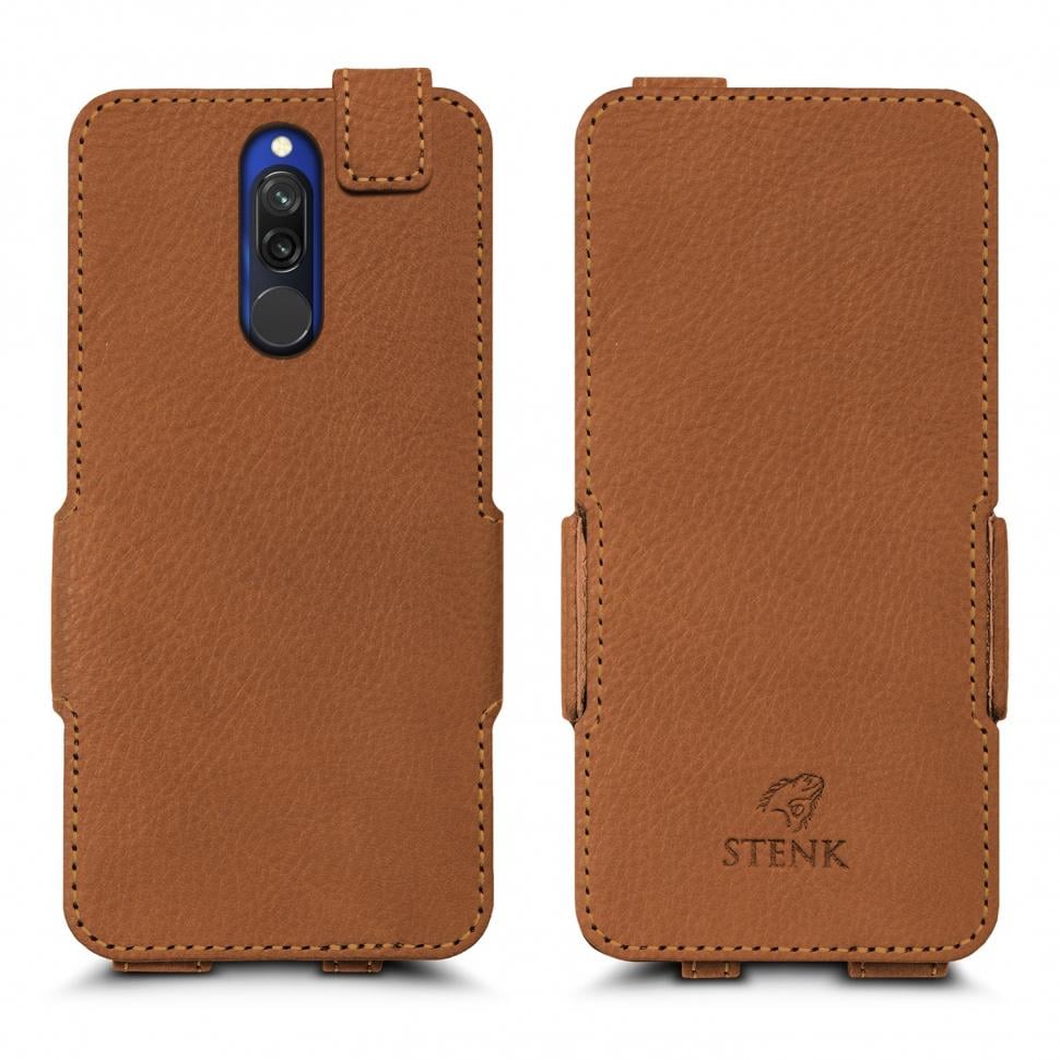 Чехол флип Stenk Prime для Xiaomi Redmi 8 Camel (64774)