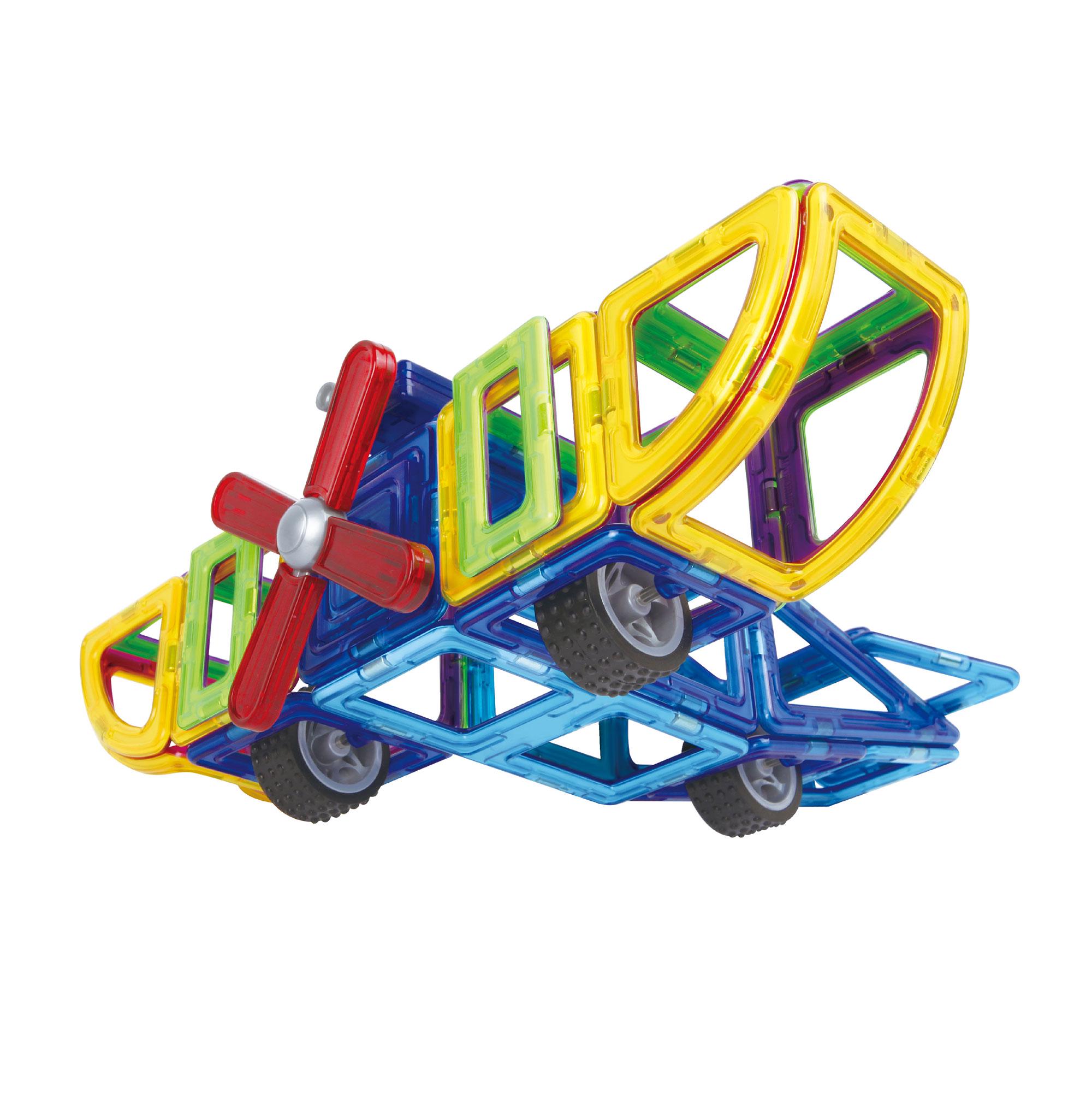 Конструктор магнитный Limo Toy LT5001 Транспорт 96 дет