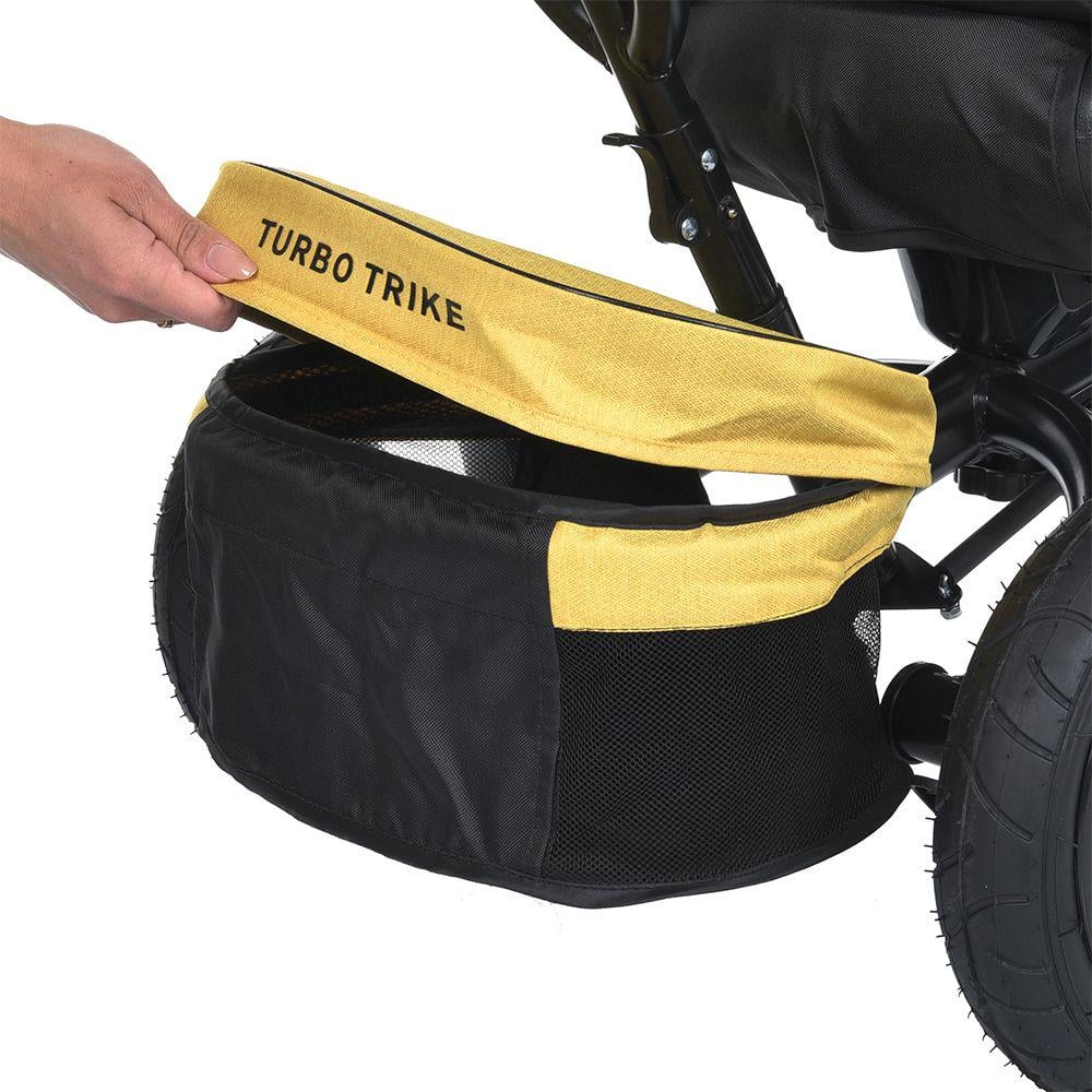 Детский велосипед трехколесный Turbo Trike MT 1007 резиновые колеса Желтый (723286210) - фото 14 Детский велосипед трехколесный Turbo Trike MT 1007 резиновые колеса Желтый (723286210) - фото 14