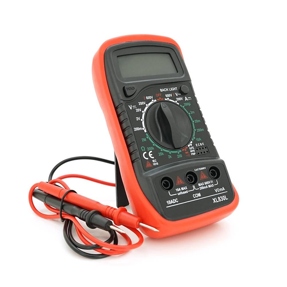 Мультиметр ANENG XL-830L вимірювання V/A/R/C функція hFE (29634)