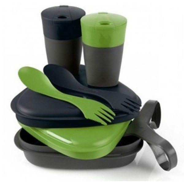 Набор посуды для двоих LMF Pack'n Eat Kit Green/Black Light My Fire (1033-LMF 50684740) Набор посуды для двоих LMF Pack'n Eat Kit Green/Black Light My Fire (1033-LMF 50684740)