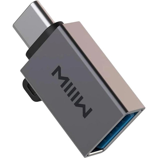 Адаптер Miwu Adapter Type-C to USB Space 3205855 Gray