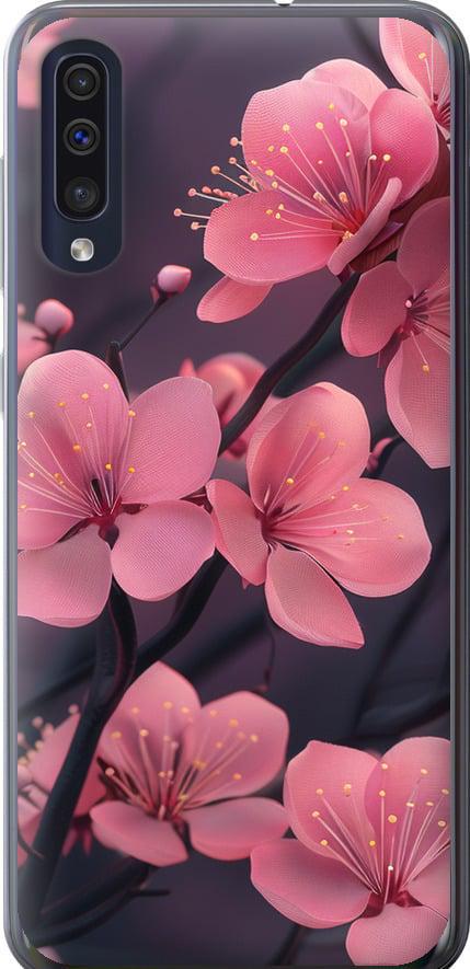 Чехол на Samsung Galaxy A50 2019 A505F Пурпурная сакура (6075u-1668-42517) Чехол на Samsung Galaxy A50 2019 A505F Пурпурная сакура (6075u-1668-42517)