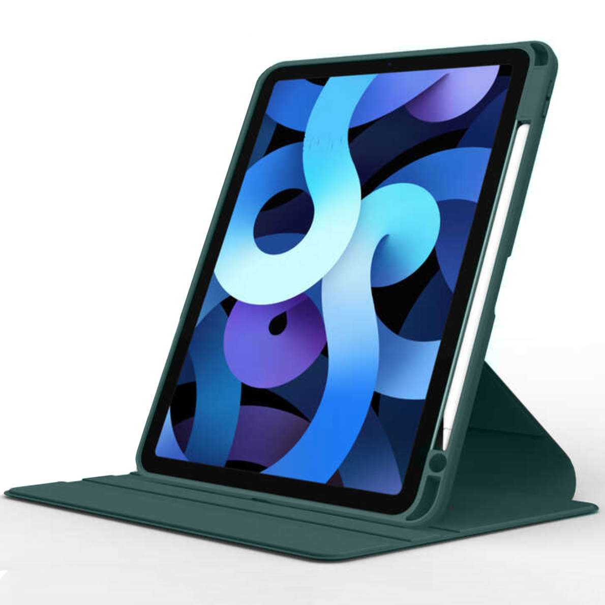 Чехол - книжка, обложка WIWU Waltz Rotative Case for iPad Air 4th 10.9/iPad Pro 11, Dark Green - фото 3