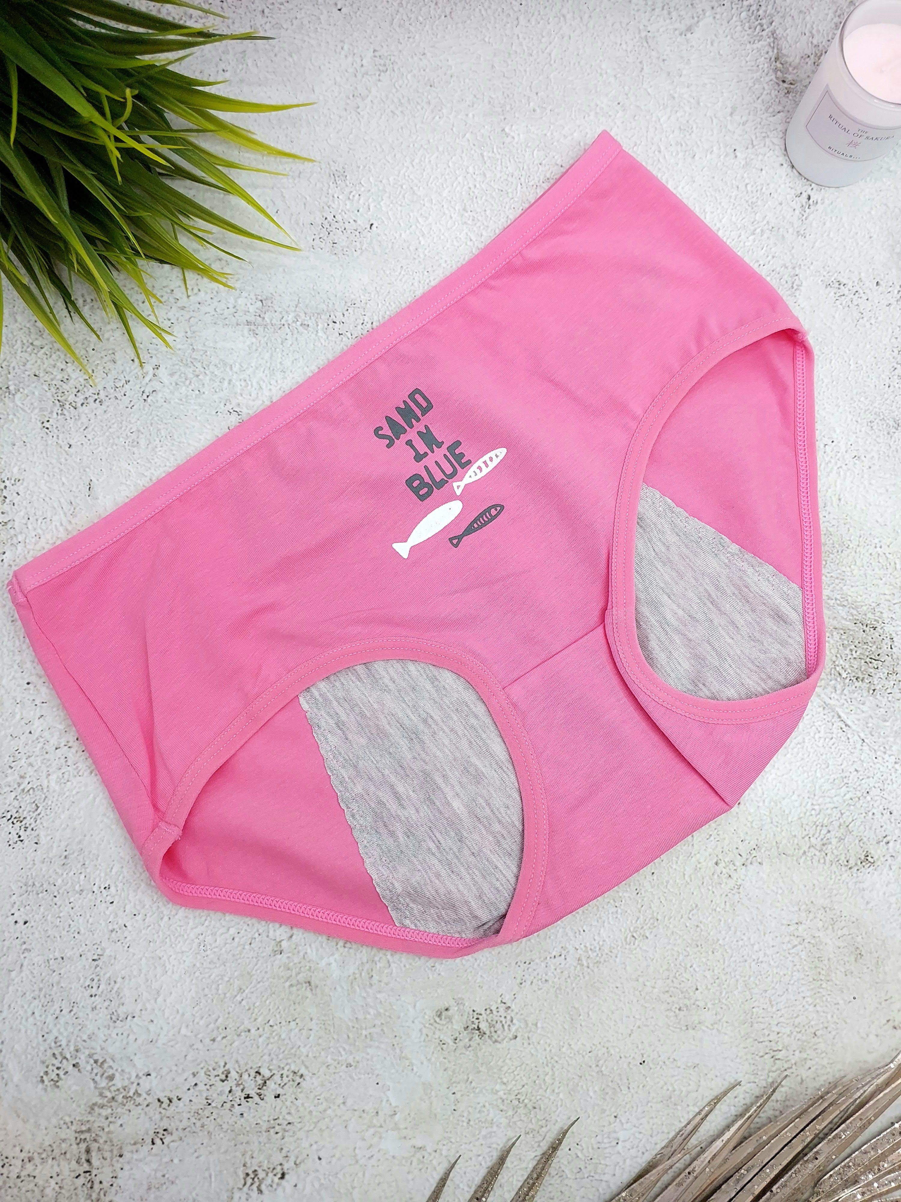 Трусики менструальные M Розовый (006-8)