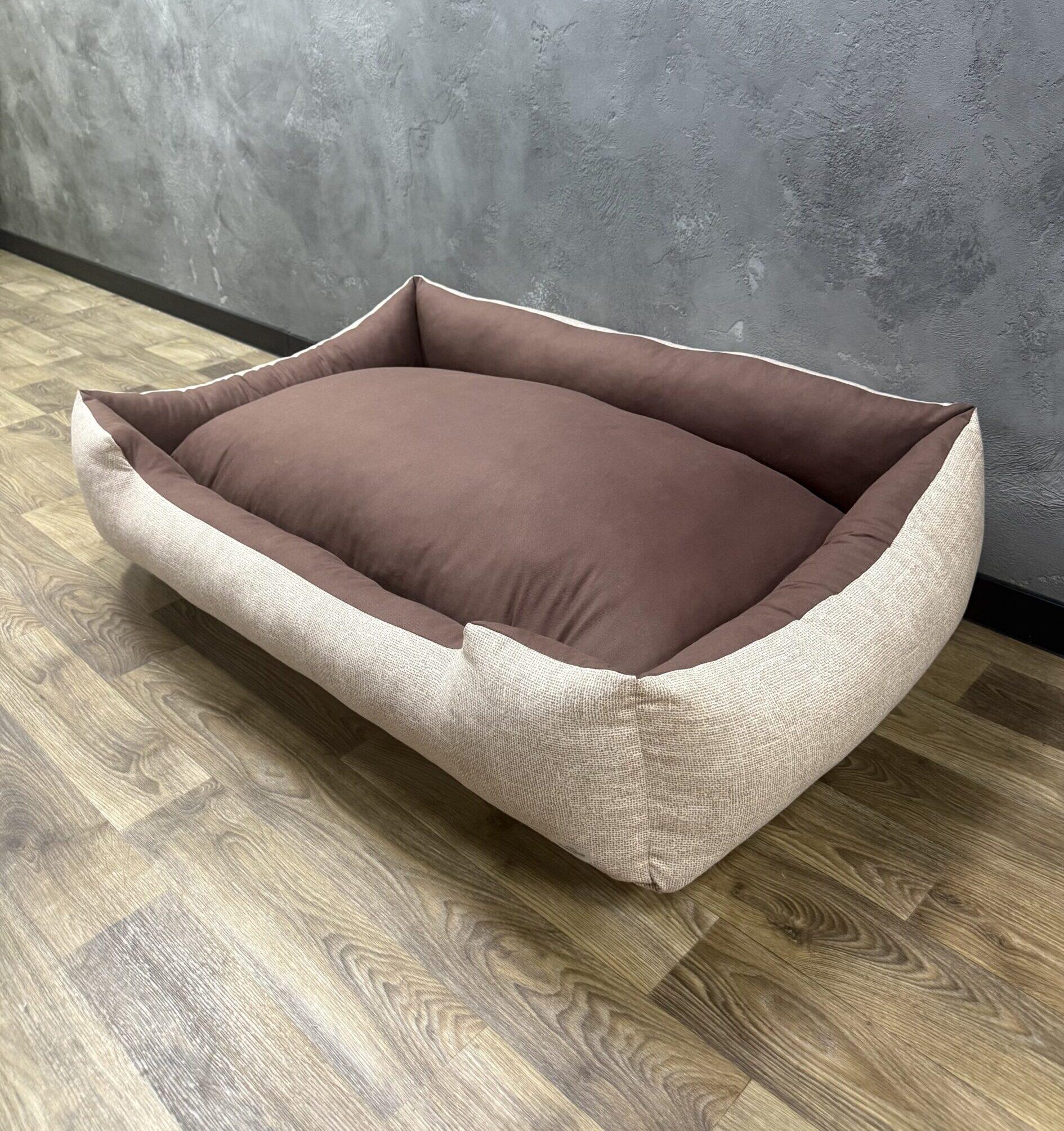 Лежак для котов и собак Comfort Home модель 2 Matting beige 60х45 см