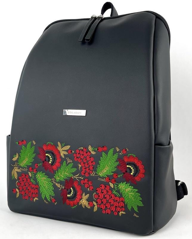 Міський рюкзак жіночий Alba Soboni 240042 з кишенею для ноутбука 15,6" Чорний