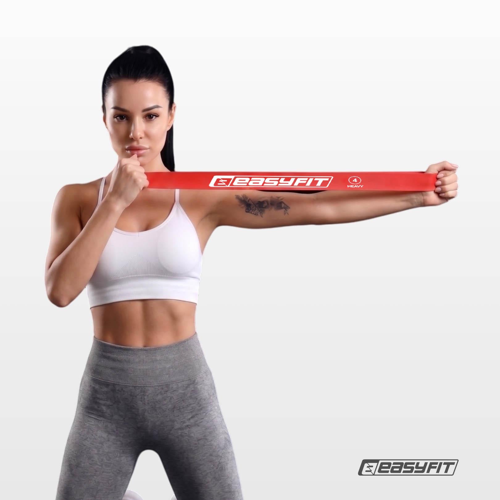 Гумки для фітнесу EasyFit 5 шт. (EF5RZ) - фото 7 Гумки для фітнесу EasyFit 5 шт. (EF5RZ) - фото 7