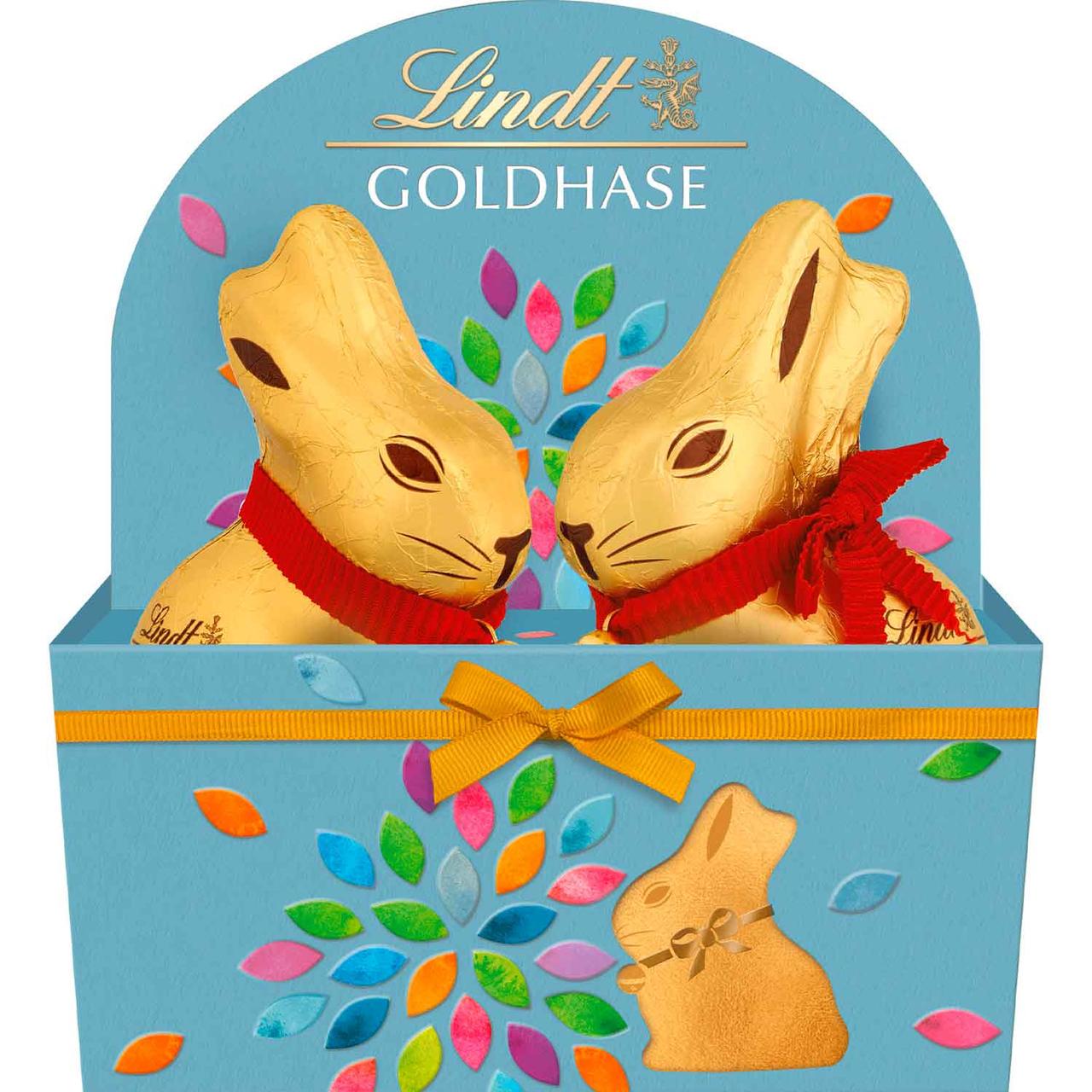 Пасхальный набор Lindt Cut-Out Goldhasen-Nest 198 г (2542470628)