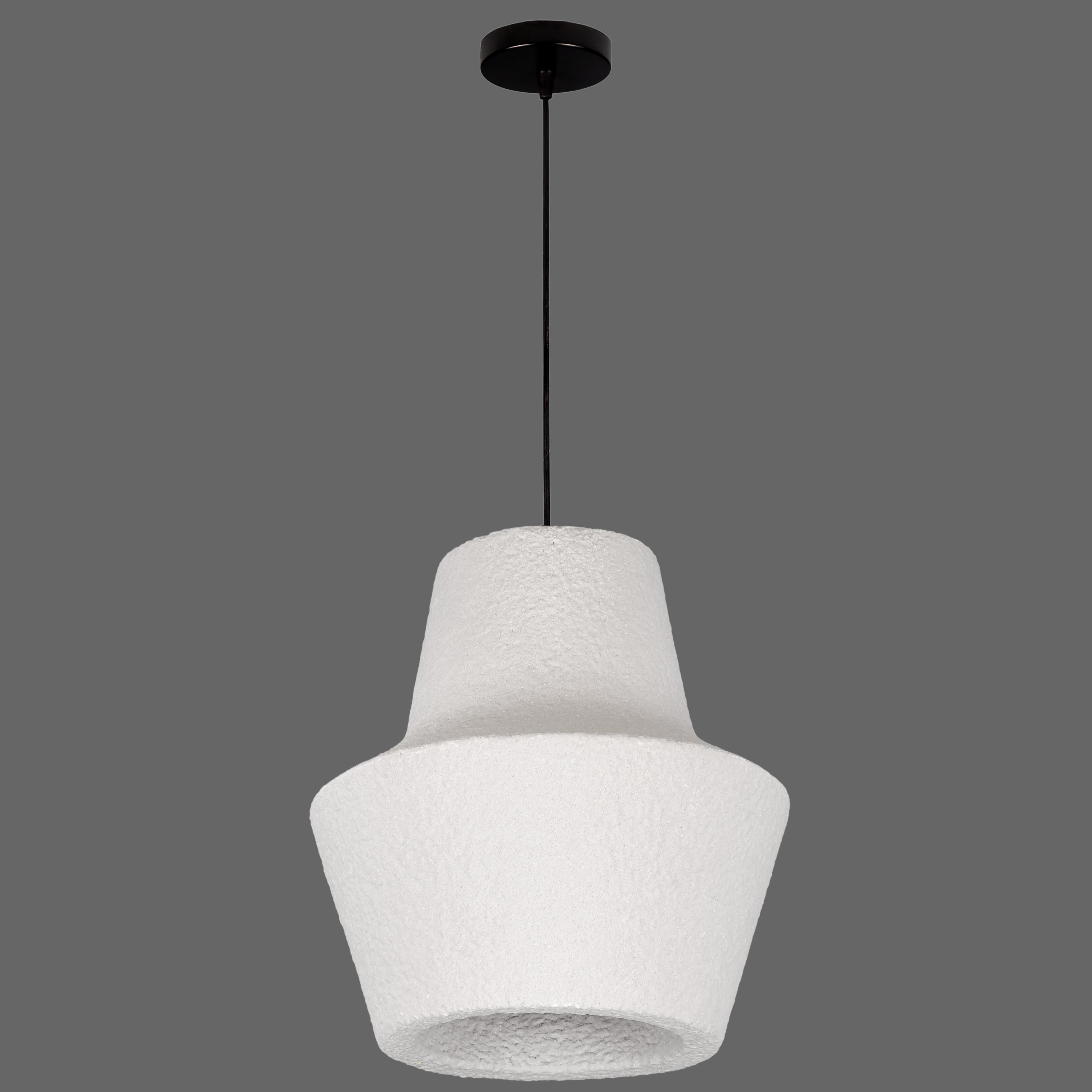 Люстра гипсовая Wabi-Sabi 35 см Серый (909-XL3625 (350) GREY)