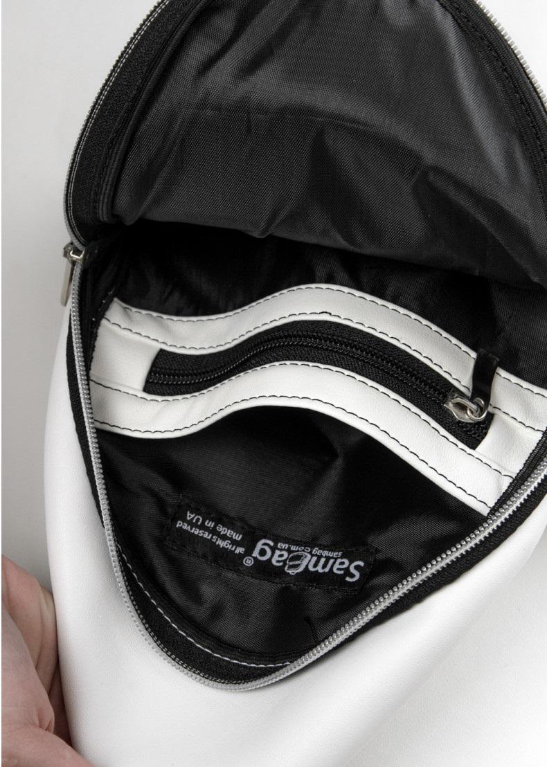 Сумка через плечо слинг Sambag Brooklyn SSH Белый (83111008) - фото 2 Сумка через плечо слинг Sambag Brooklyn SSH Белый (83111008) - фото 2