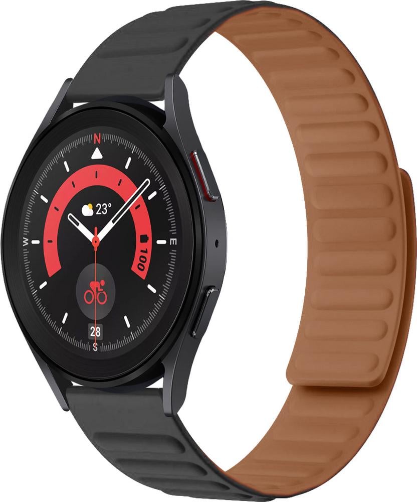 Ремешок Magneter для Galaxy Watch 5 Pro Black (29667-2B) - фото 1 Ремешок Magneter для Galaxy Watch 5 Pro Black (29667-2B) - фото 1