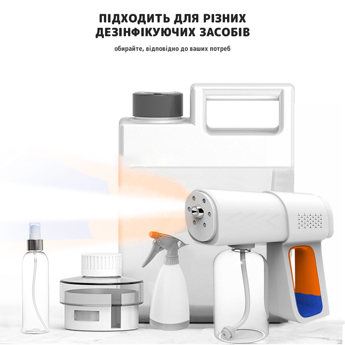 Ручний портативний розпилювач для дезінфектора Nano Spray Machine K6 - фото 9