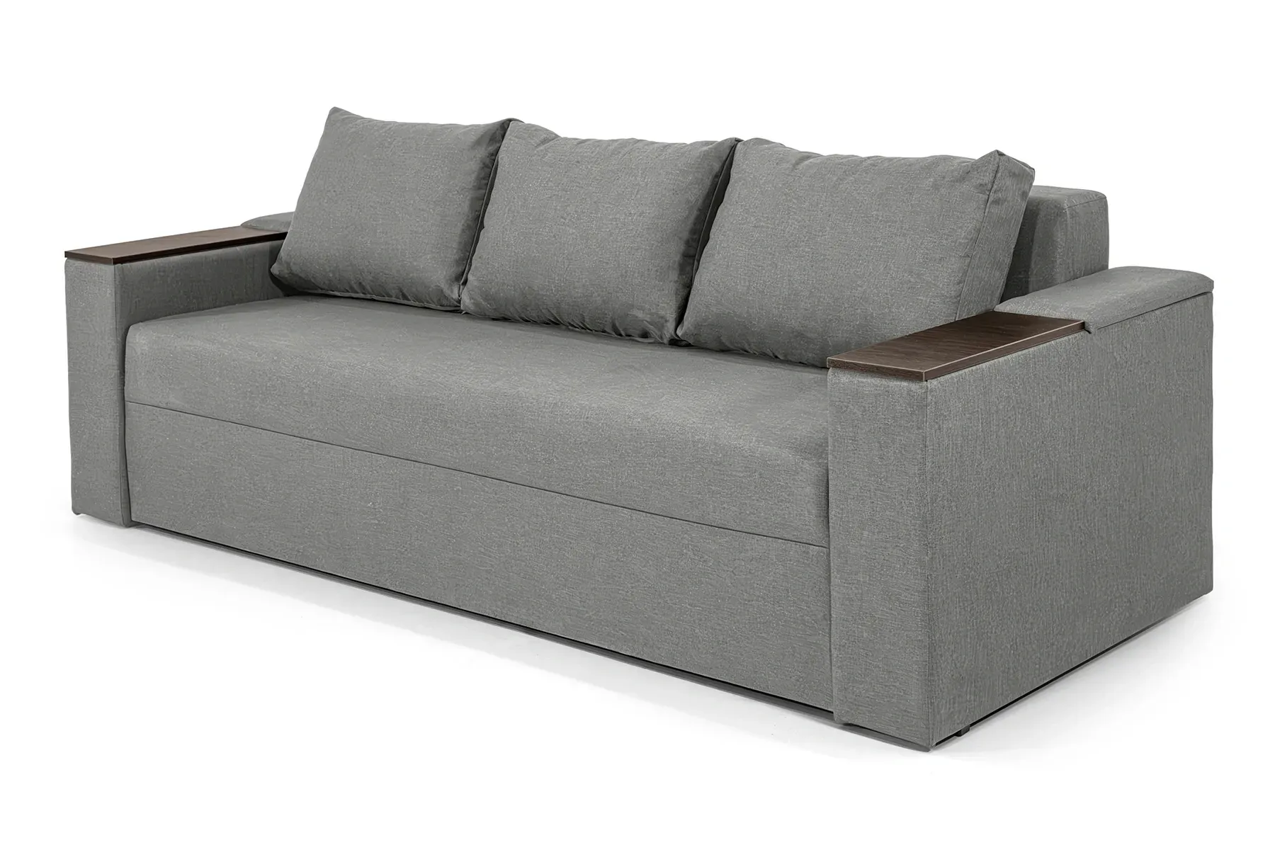 Диван Юпитер 235х98 см Светло-серый (25484907)