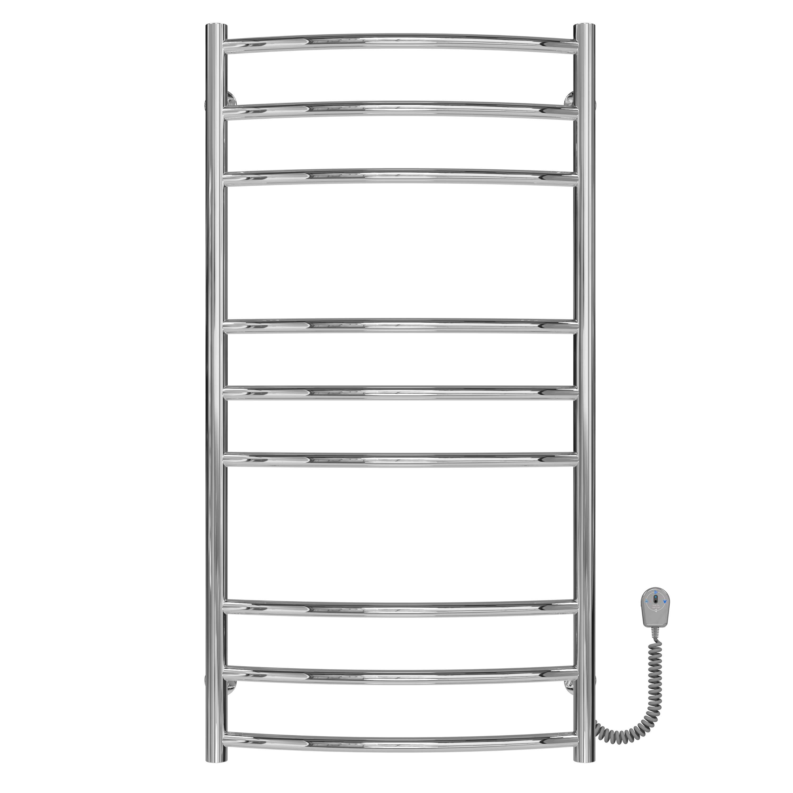 Полотенцесушитель электрический Deffi Классик Элит П9 EF16 правое подключение нержавеющая сталь 500х1000 мм Хром (C.KE.100.50.9.ECR5)