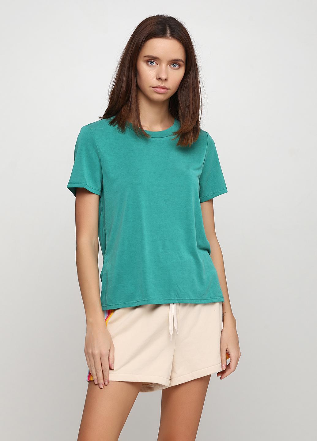 Футболка Monki S Зеленый (4629657)