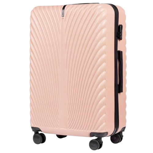 Чемодан дорожный Wings SN120 L 97 л Розовый (21321737)
