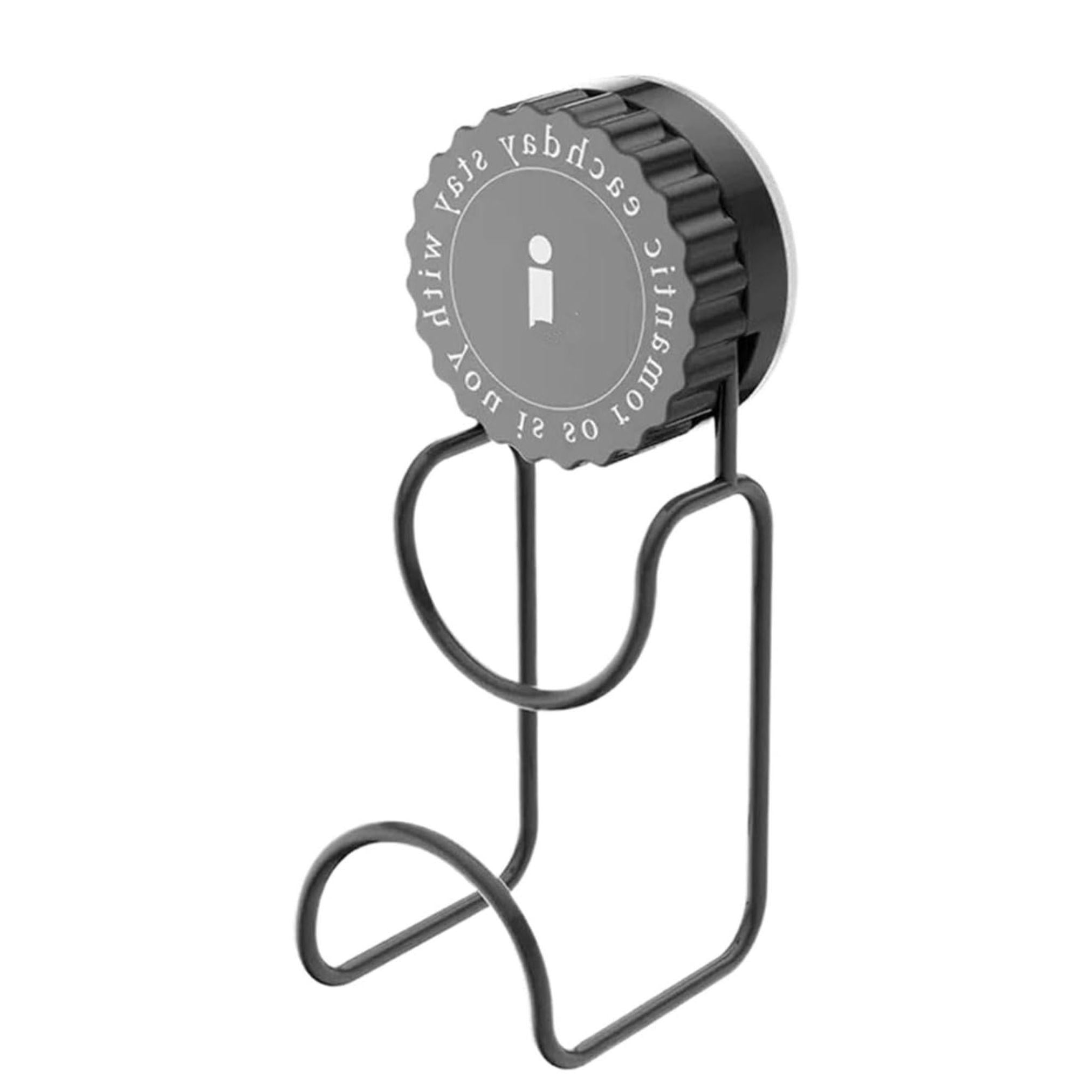 Крючок на вакуумной присоске настенный Черный (27418856)