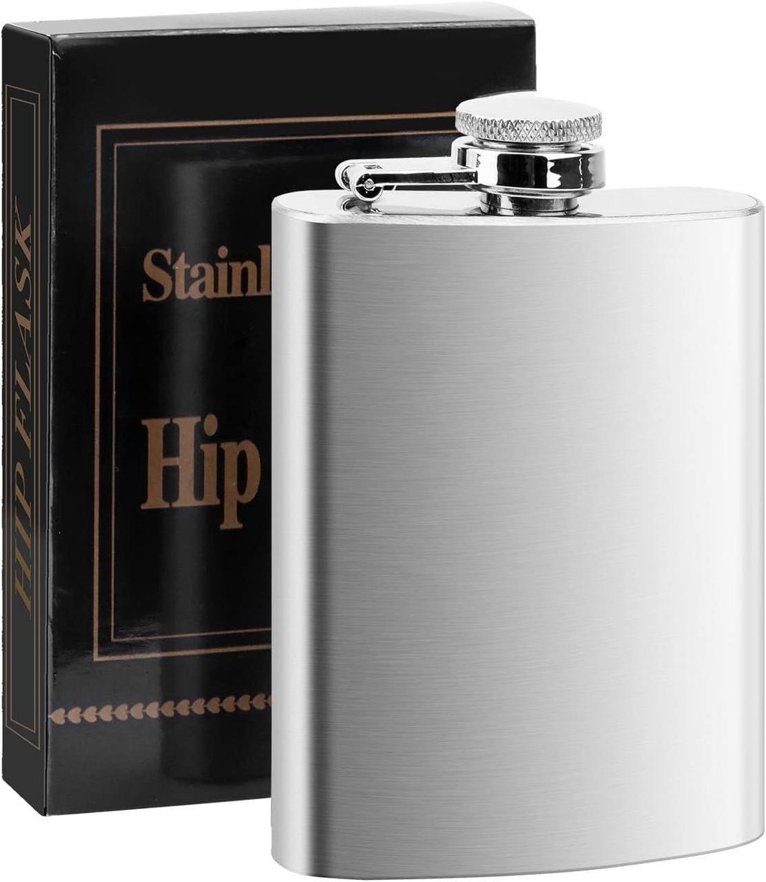 Фляга нержавіюча сталь 250 мл Сірий (Е051571)