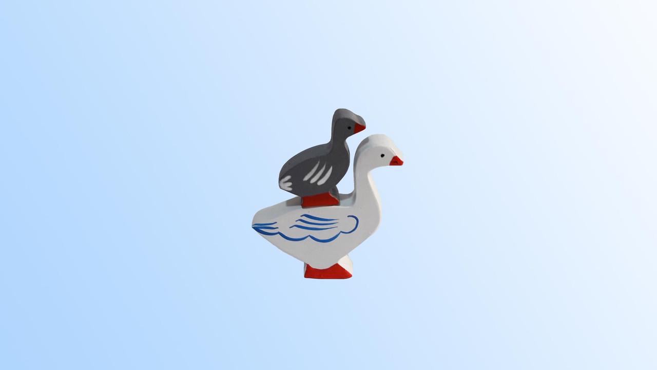 Фигурка HEGA Гусенок покрашенная (3) - фото 3 Фигурка HEGA Гусенок покрашенная (3) - фото 3