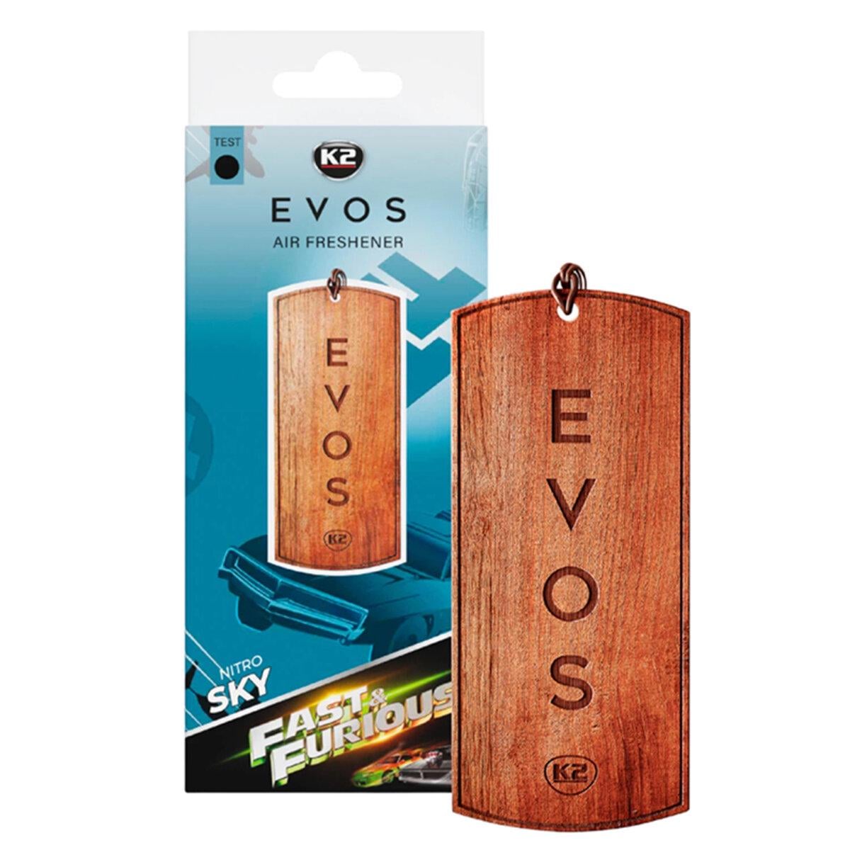 Ароматизатор K2 Evos Fast&Furious Nitro Sky (FF021) Ароматизатор K2 Evos Fast&Furious Nitro Sky (FF021)