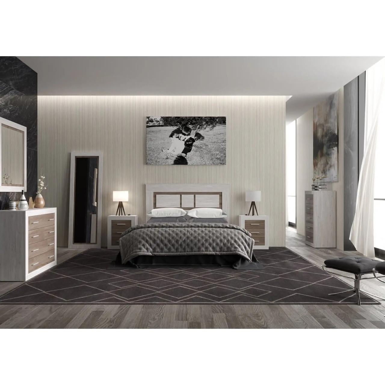 Комод в спальню Гербор Сара KOM4S Сосна Каньон/Дуб Сонома Трюфель (GRB-1151) - фото 2 Комод в спальню Гербор Сара KOM4S Сосна Каньон/Дуб Сонома Трюфель (GRB-1151) - фото 2