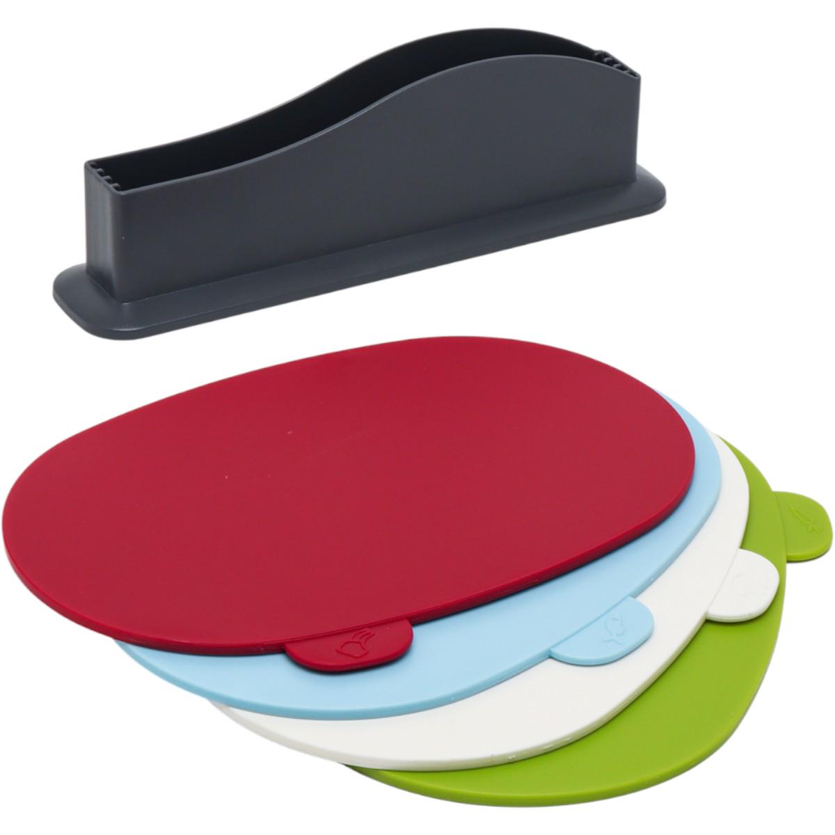 Набір обробних дощок на підставці Board Set 4 шт. (TD00363) - фото 7 Набір обробних дощок на підставці Board Set 4 шт. (TD00363) - фото 7