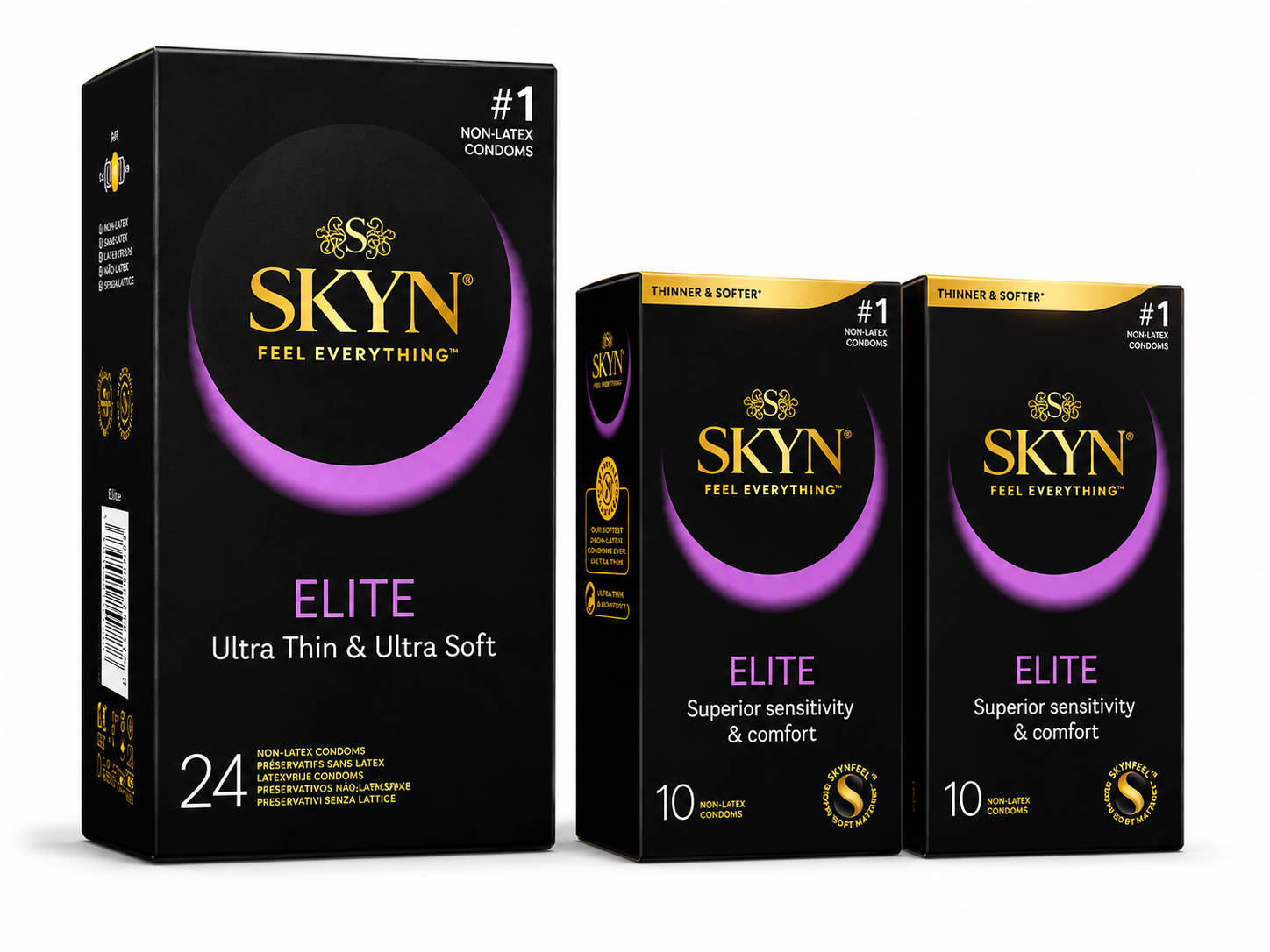 Презервативы Skyn ​​Elite ультратонкие безлатексные полиизопреновые 44 шт.