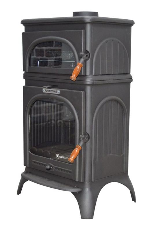 Піч чавунна Flame Stove Modena Oven з духовкою 10 кВт (9359229) - фото 1