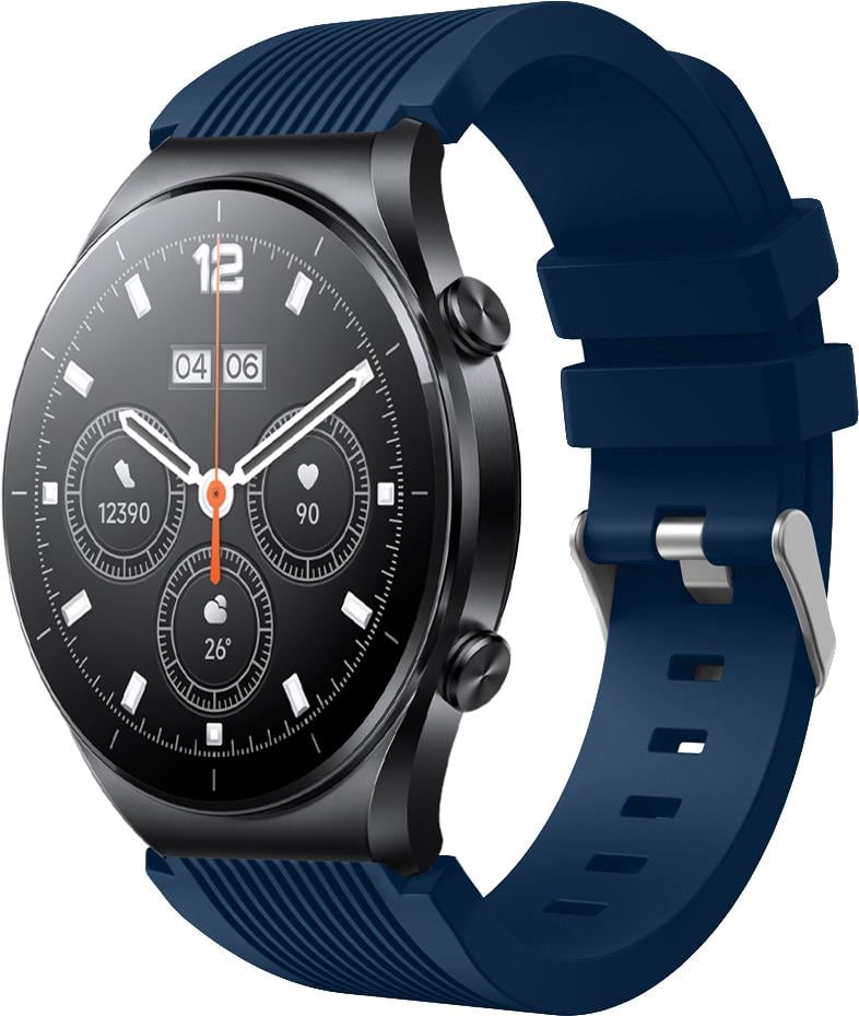 Ремінець Line для Xiaomi Watch S1 Acttive Dark Blue (28998-5D) - фото 1 Ремінець Line для Xiaomi Watch S1 Acttive Dark Blue (28998-5D) - фото 1