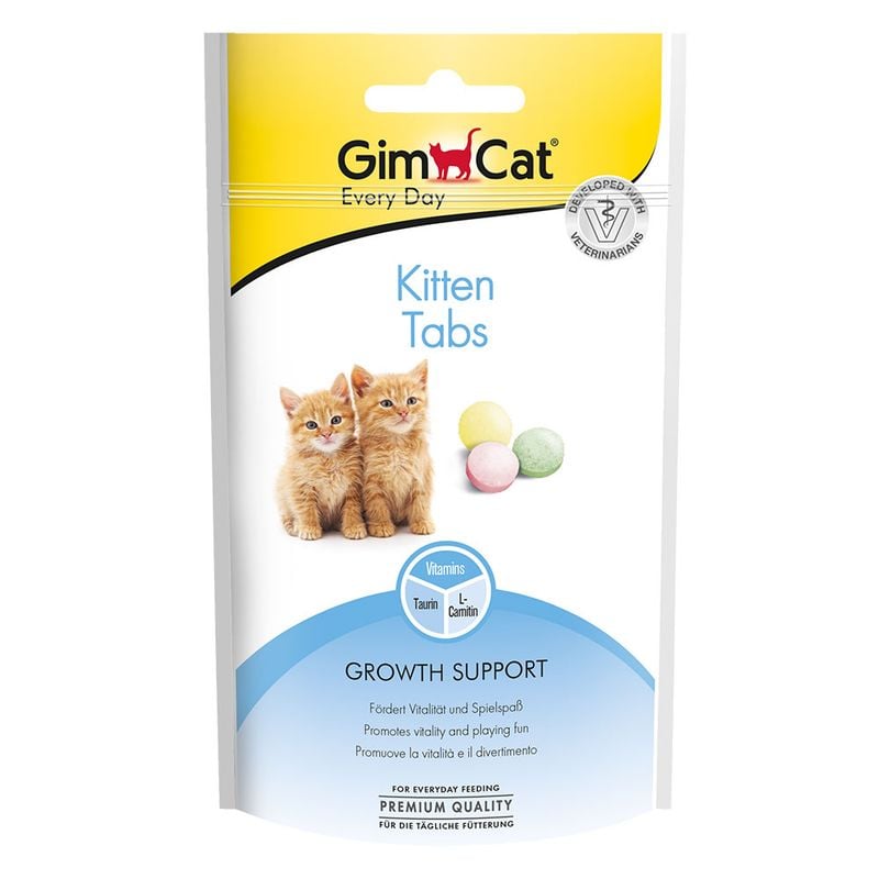 Вітаміни для кошенят GimCat Kitten Tabs 40 г (27733004)