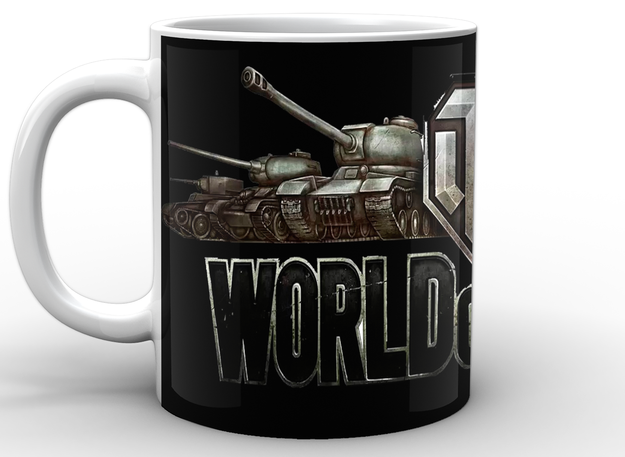 Чашка World of Tanks Мир танков Лого WT.02.001